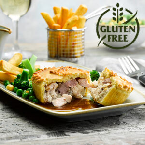 Gluten Free Chicken & Ham Pie