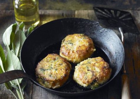 Sweet Potato Bubble and Squeak Cakes….The Perfect Pie Accompaniment